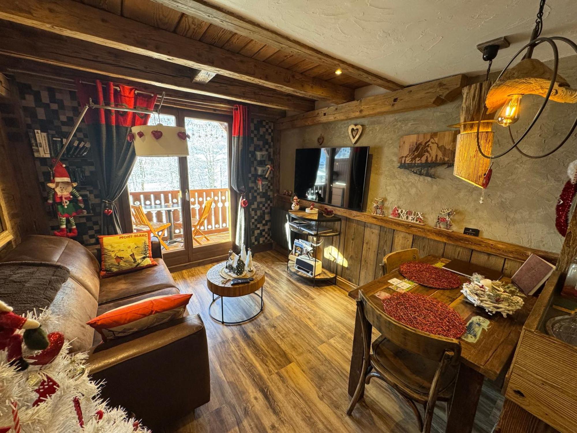 Appartamento Le Coup De Coeur Les Houches Esterno foto