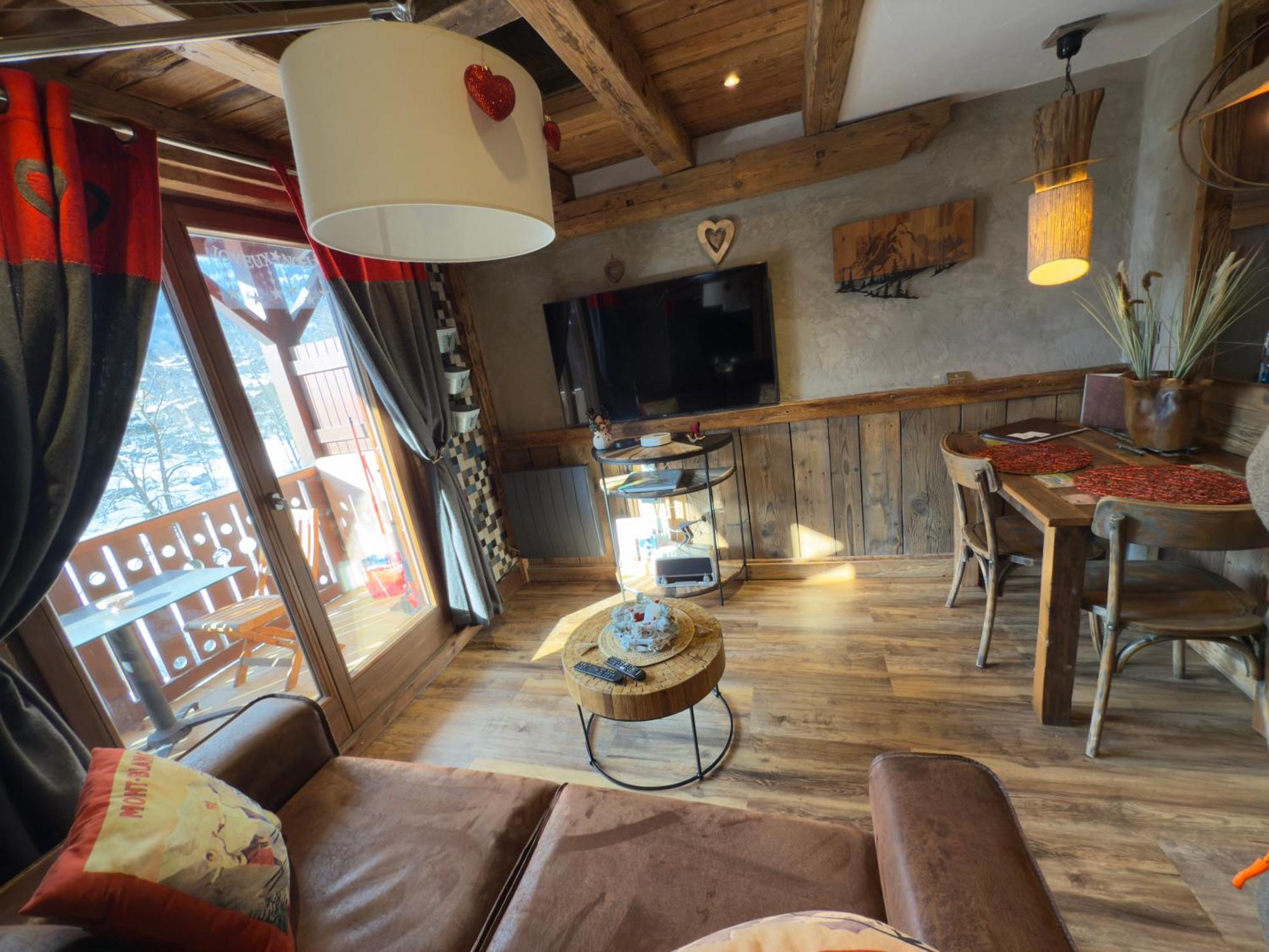 Appartamento Le Coup De Coeur Les Houches Esterno foto